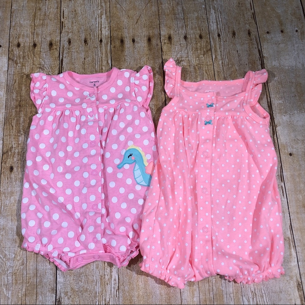 Carter’s baby Girl summer onsies